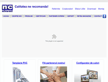 Tablet Screenshot of nicomi.ro